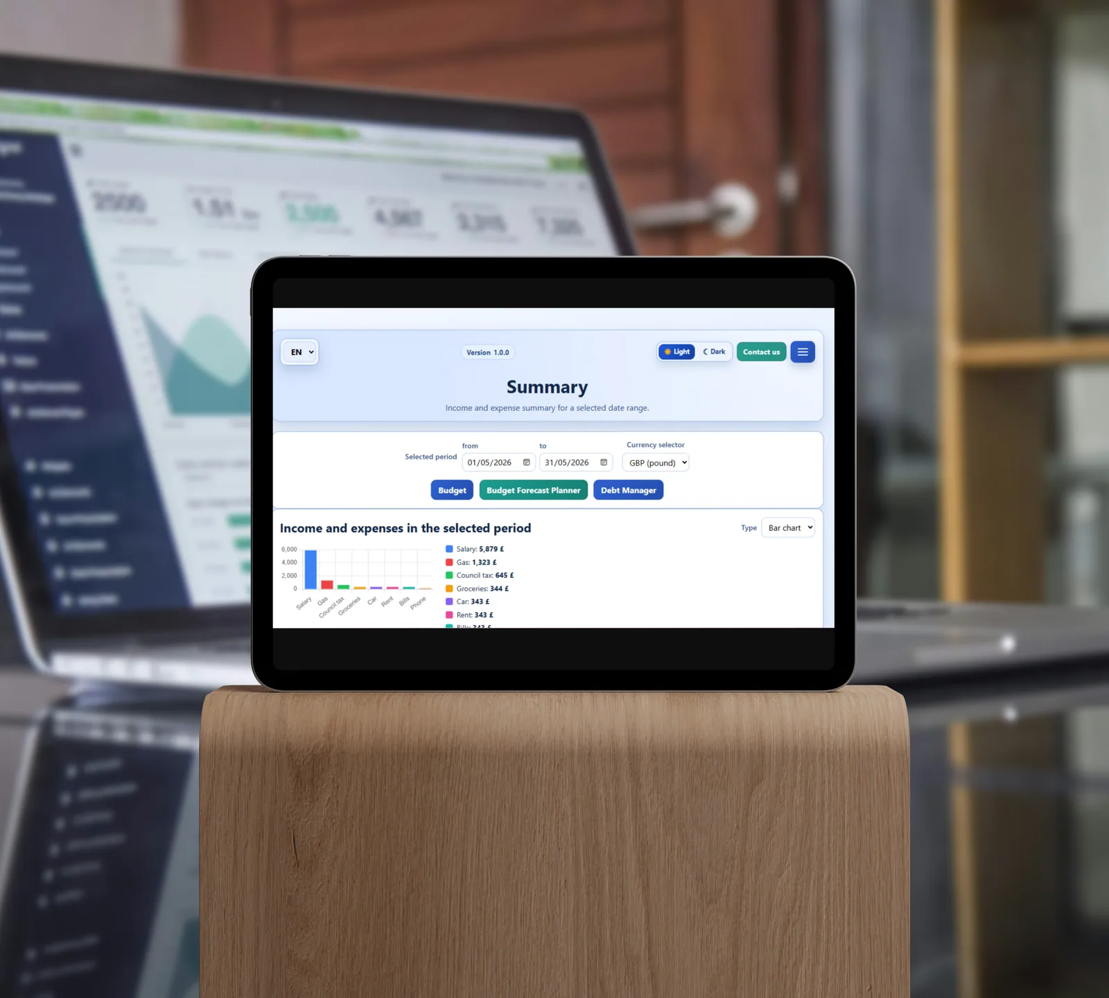 Budgeting app preview 4