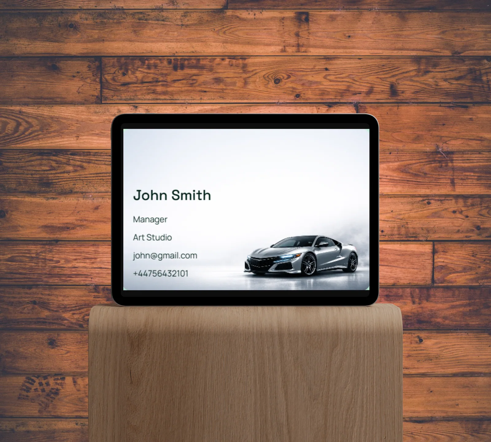 Business card generator preview 4