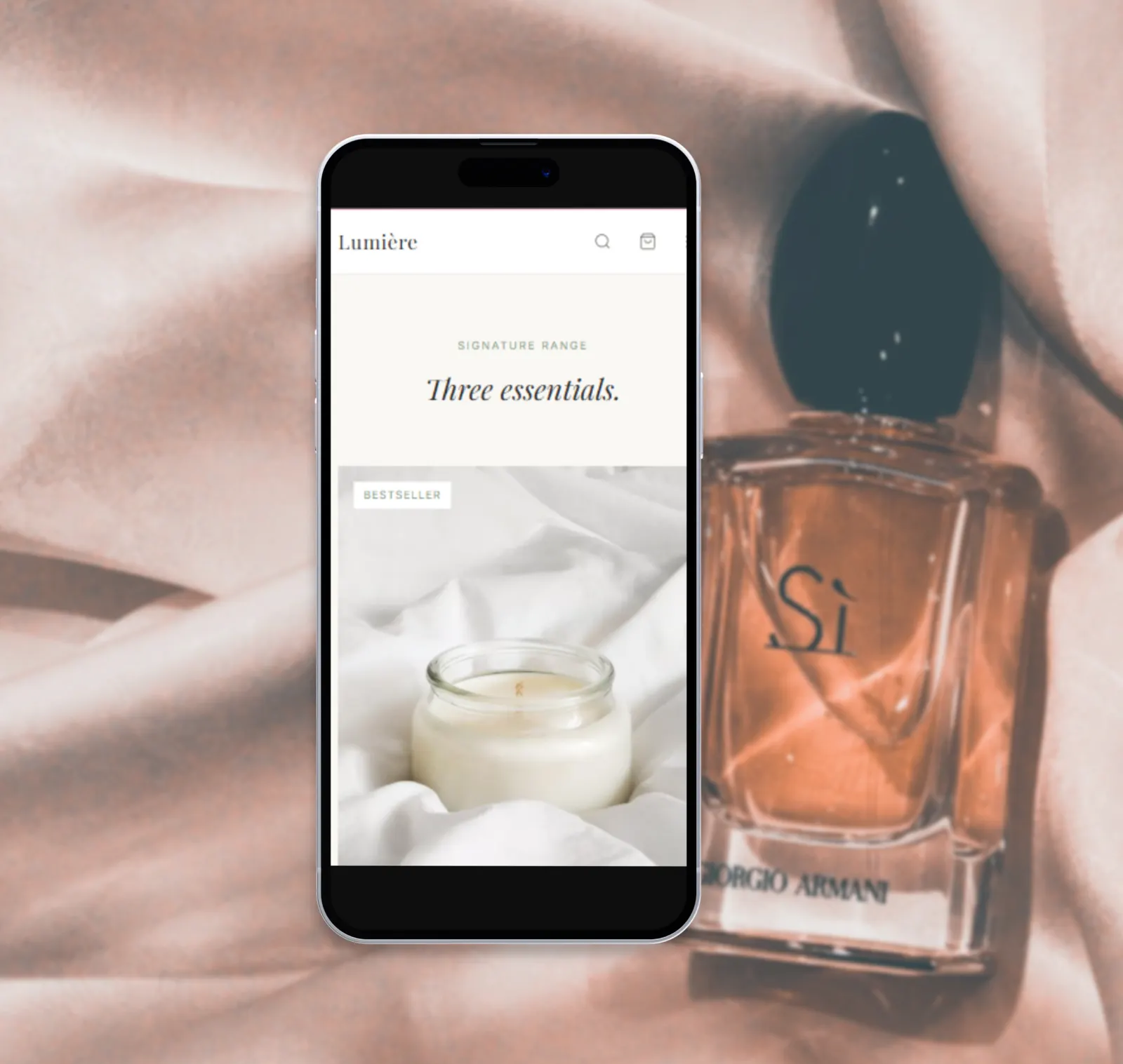 Lumière e-commerce store preview