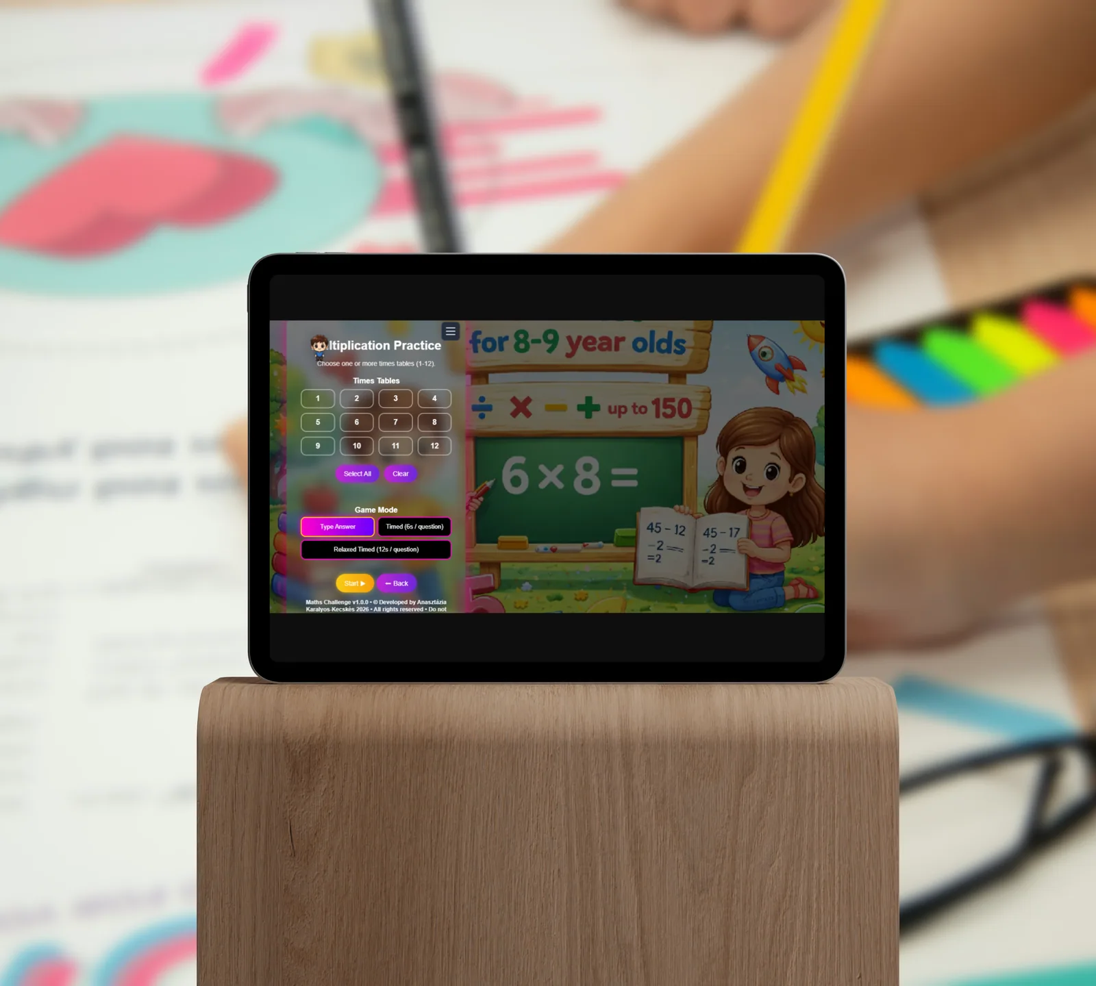 Math practice app preview 5
