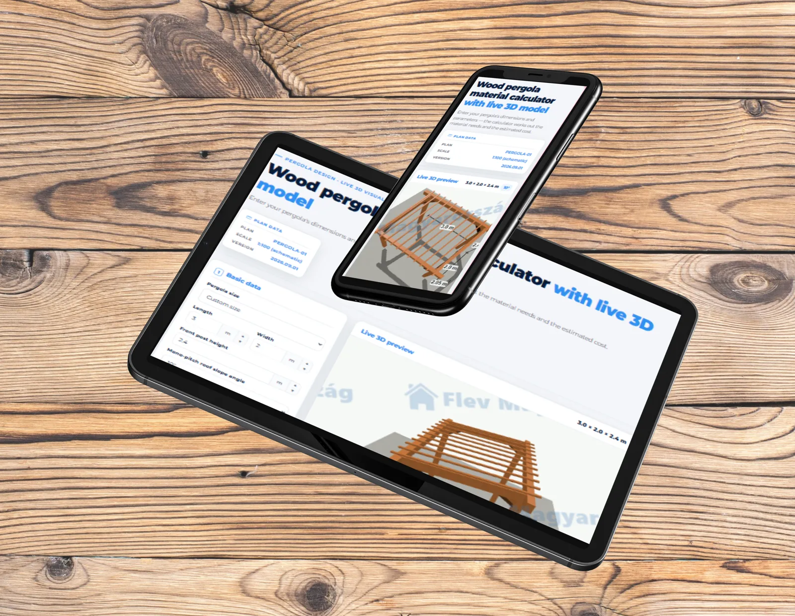 Pergola Calculator preview 2