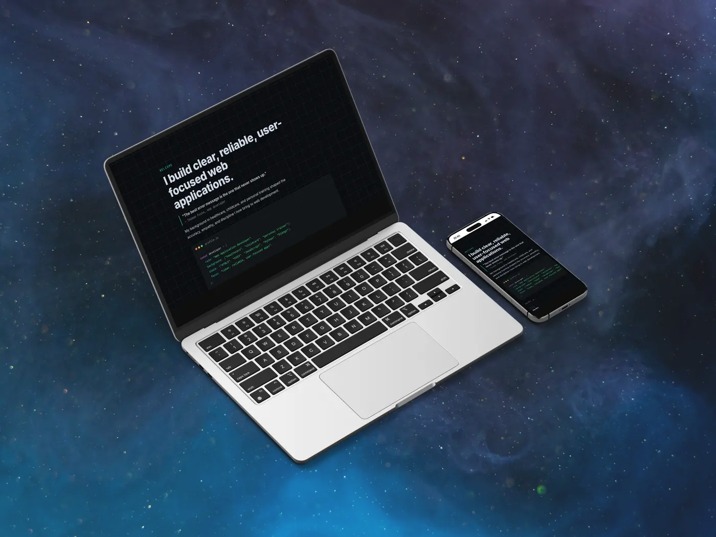 Web development portfolio preview 4